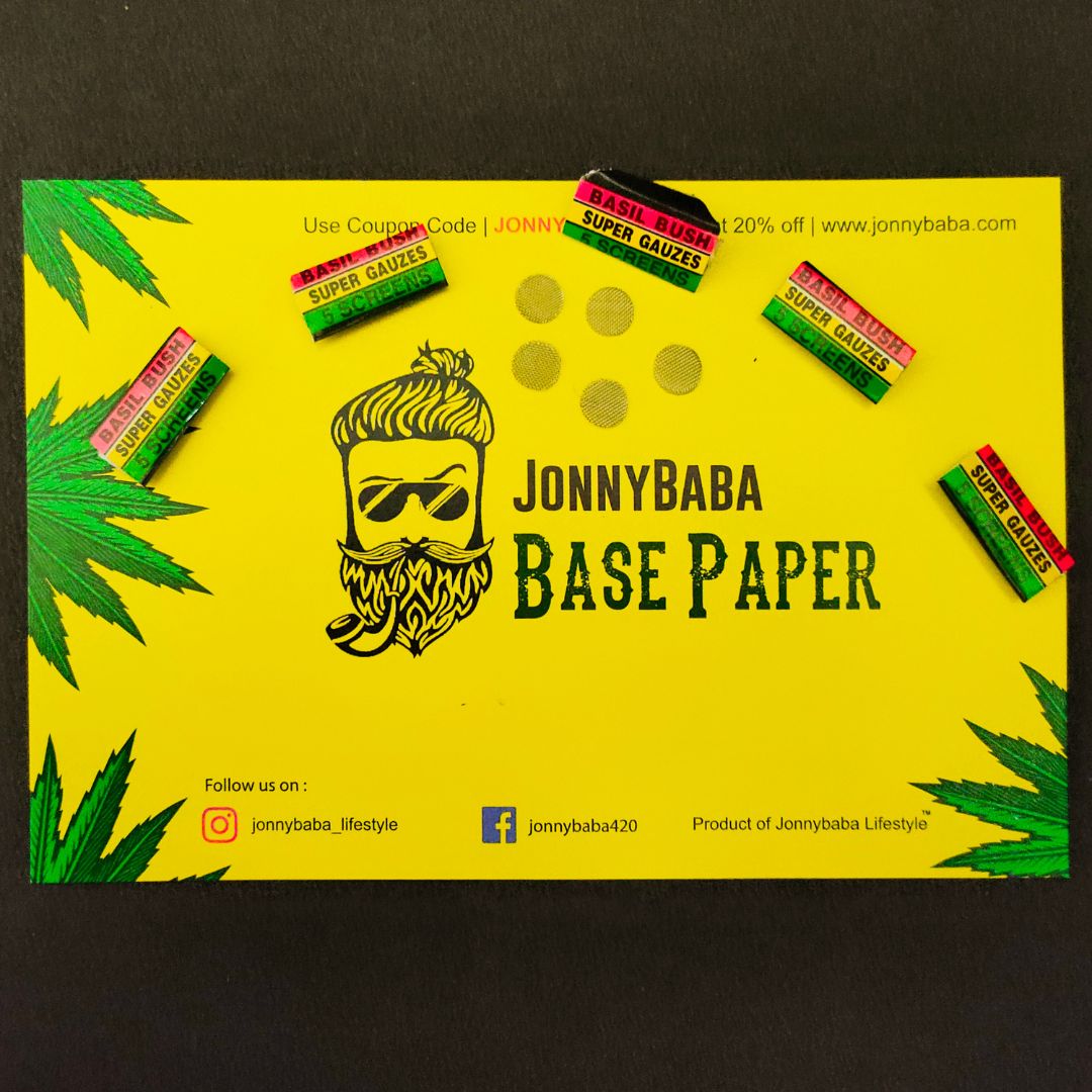 metal Pipe screen for smoking bong,pipes available on Herbbox India