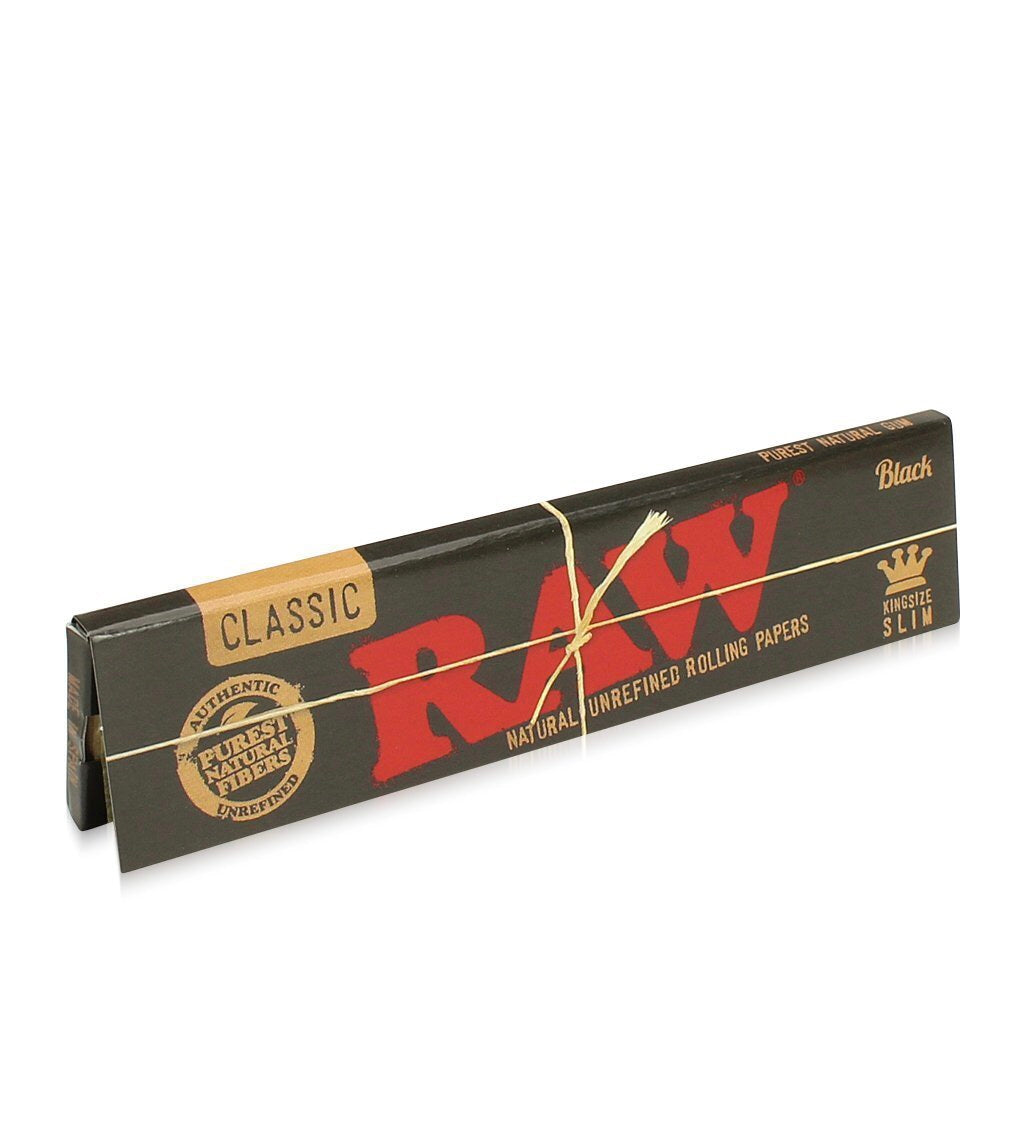 Raw classic black king size full box available on Herbbox India