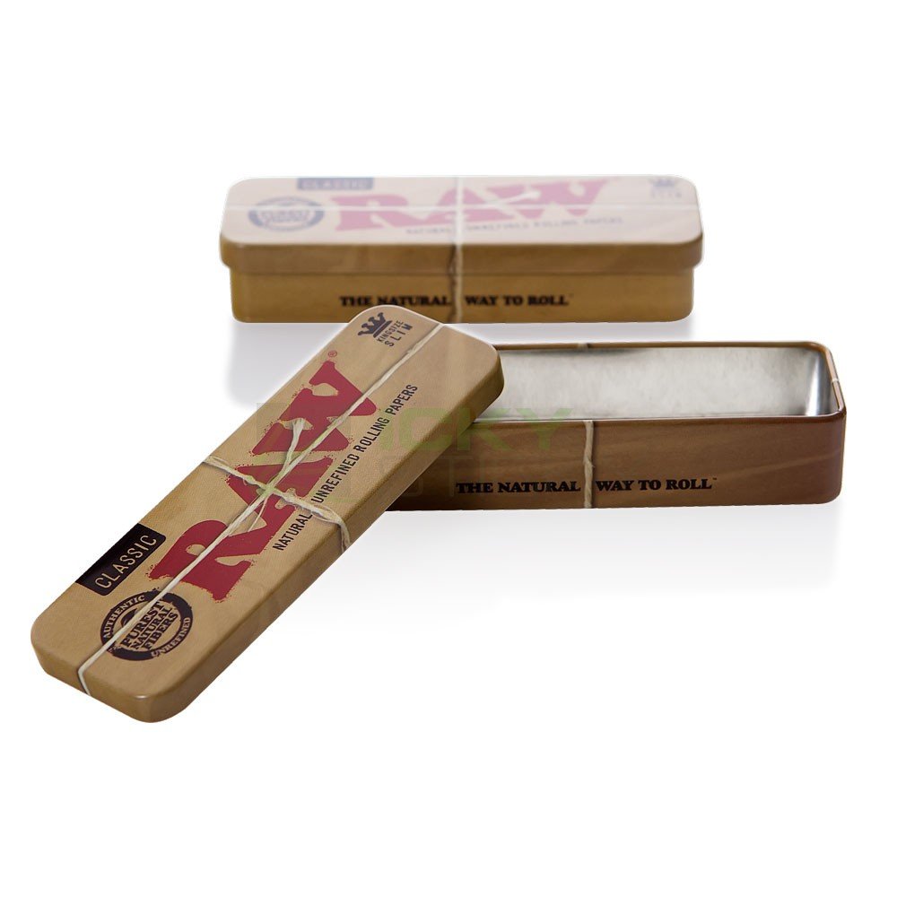 Raw metal tin case online in india