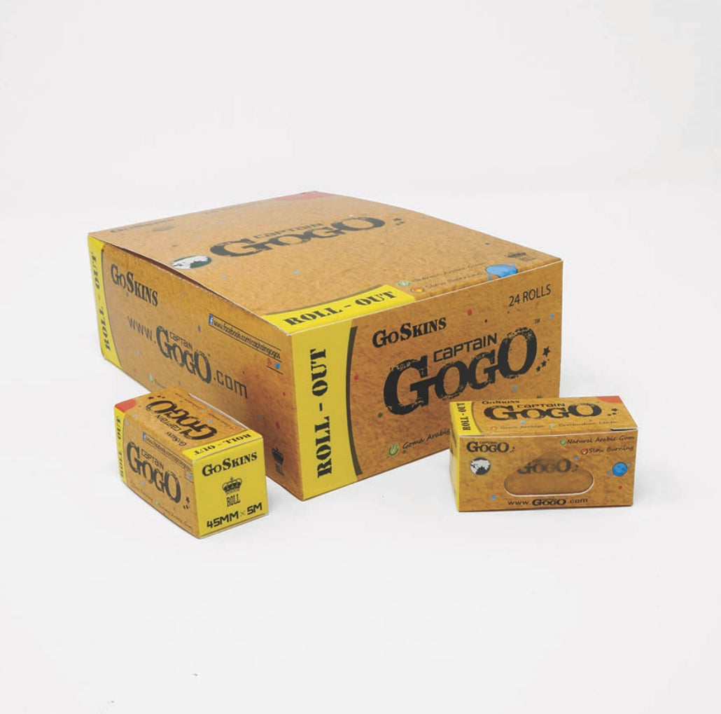 Captain gogo brown 5 meter roll available on Herbbox India