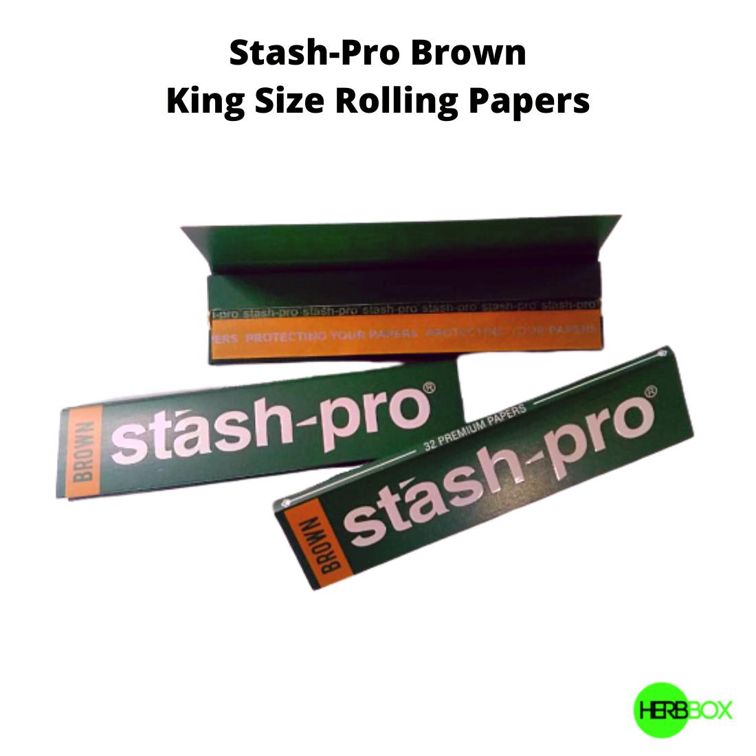 Stash Pro Brown Rolling Papers