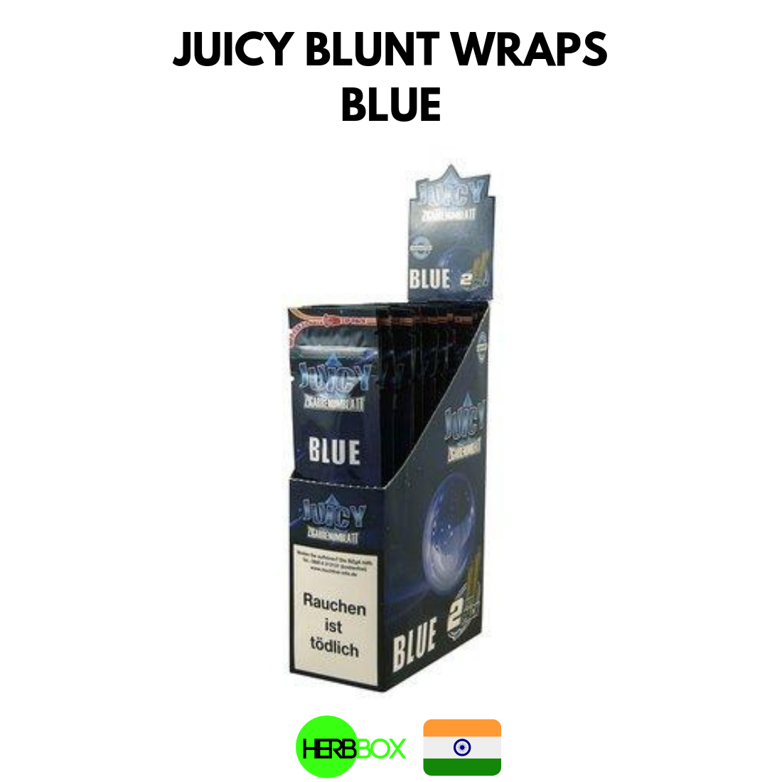 Juicy Jay's Blunt Wraps - Blue