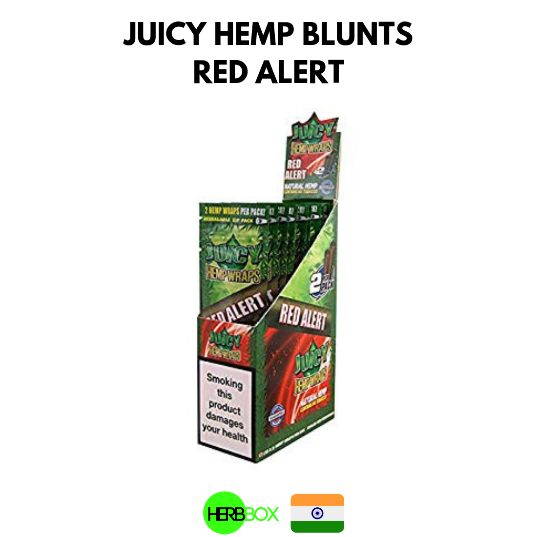 Juicy Jay's Hemp Wraps - Red Alert