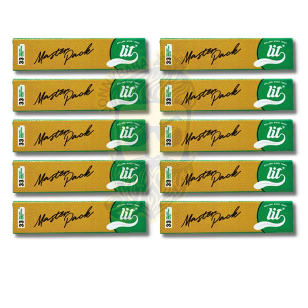 LIT Master Pack Queen Size Brown (33 Sheets), Pack of 10 - Herbbox India