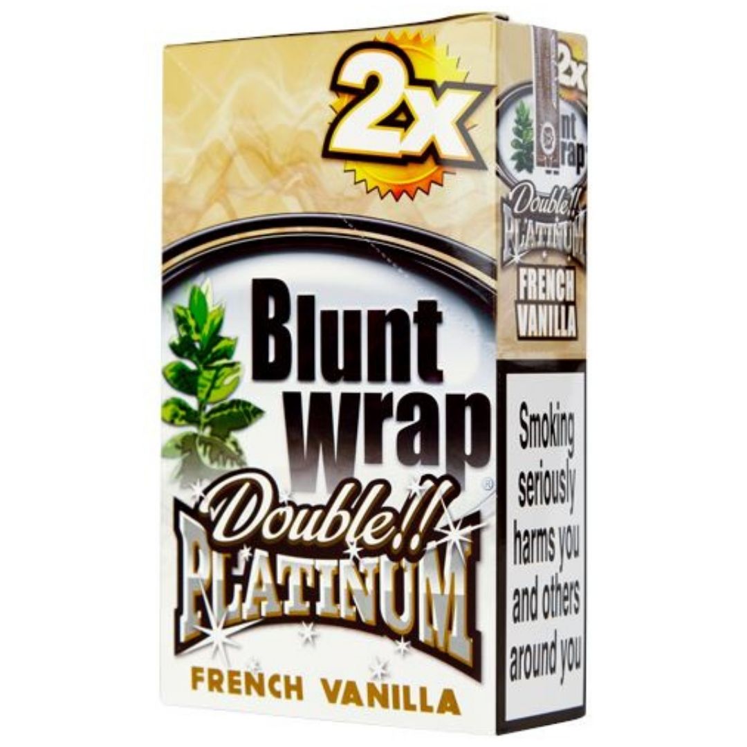 Double Platinum Blunt Wrap French Vanilla HERBBOX India
