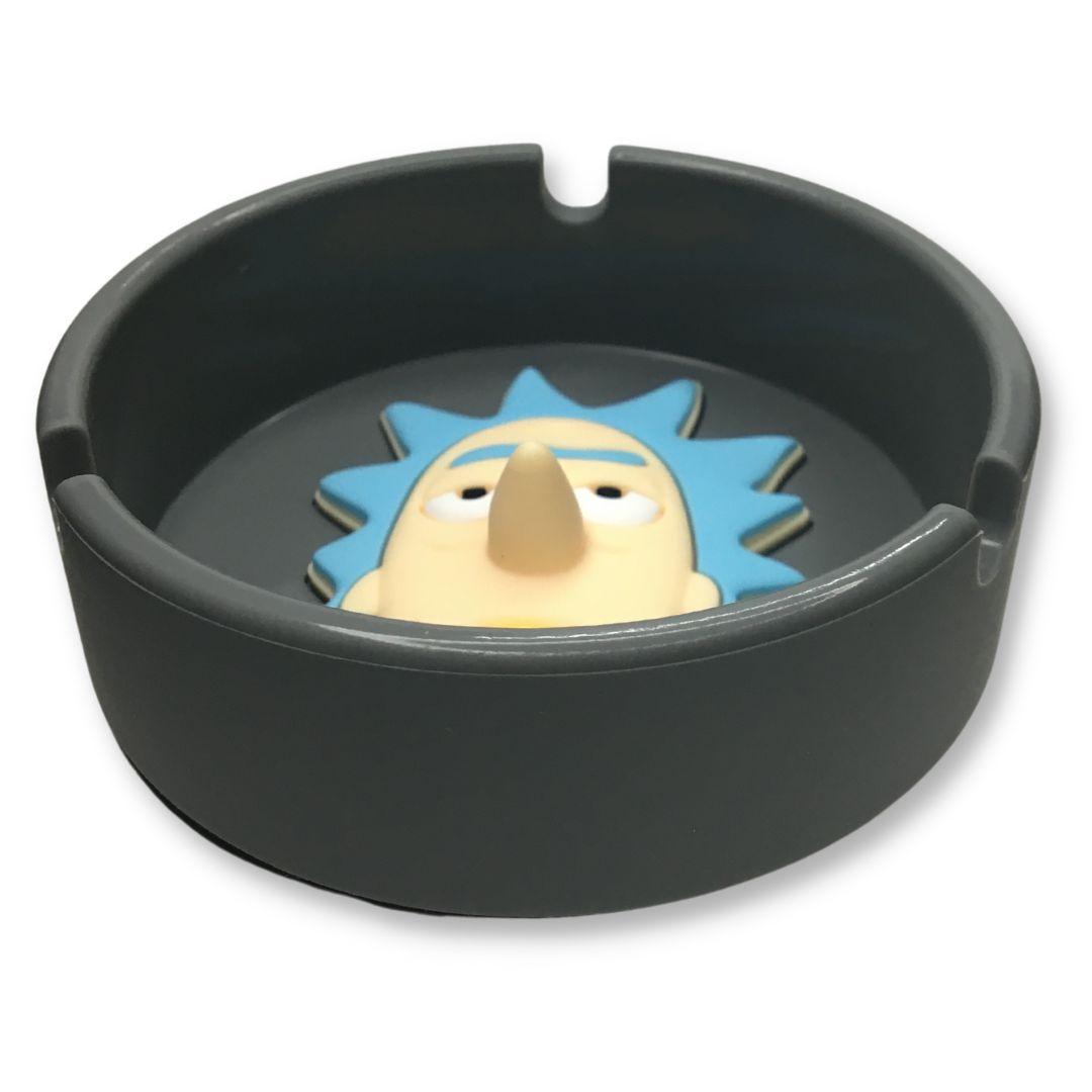 Silicone ashtray rick and morty