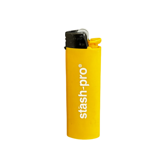 Stash-Pro Flint Lighter Matte - mustard