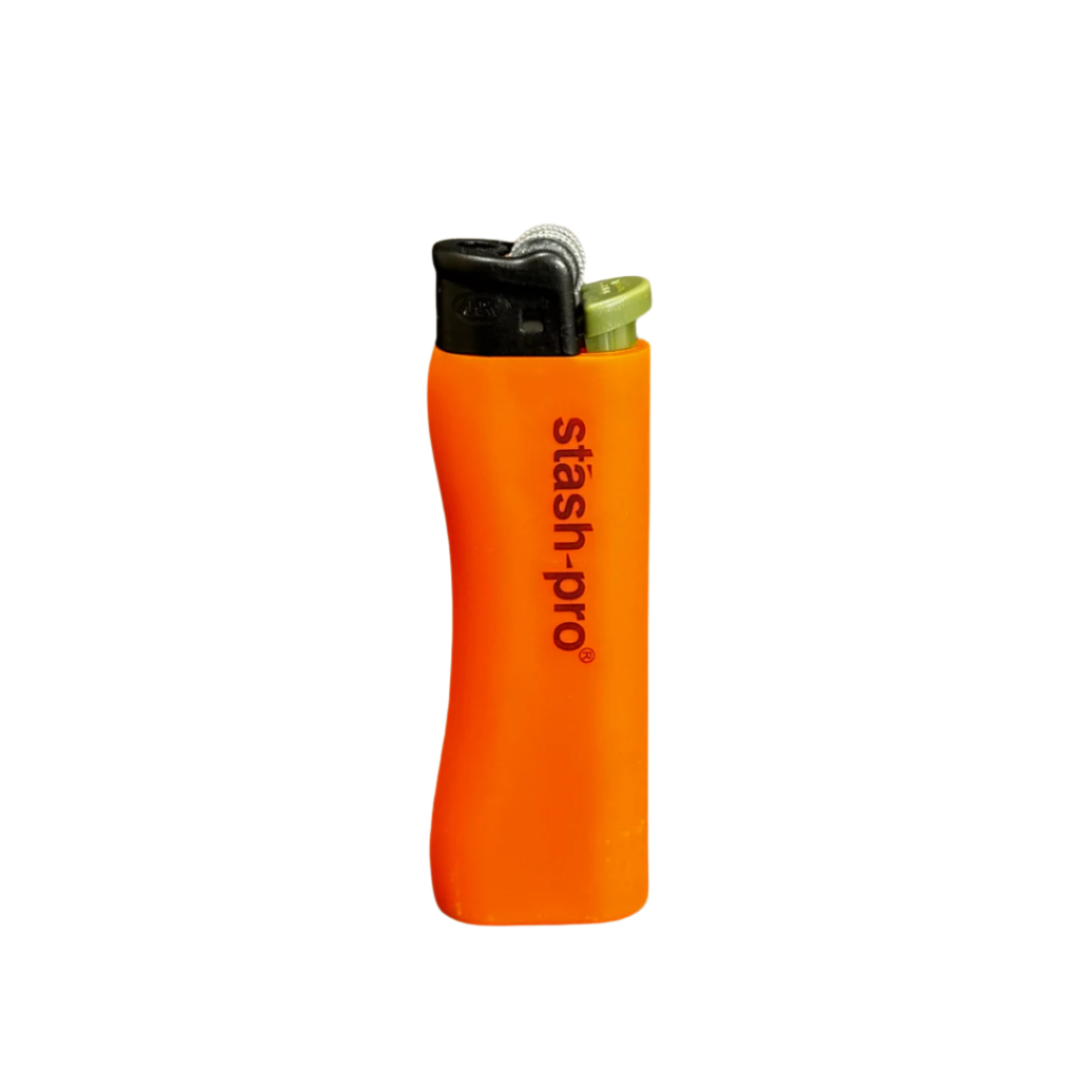 Stash pro Premium flint lighter orange
