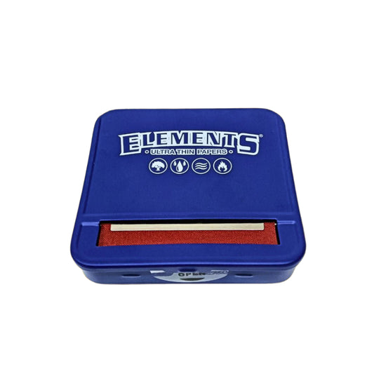 Elements Blue Metal Automatic Rolling Box (70mm)