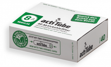 Actitube 8mm carbon filter available on Herbbox India